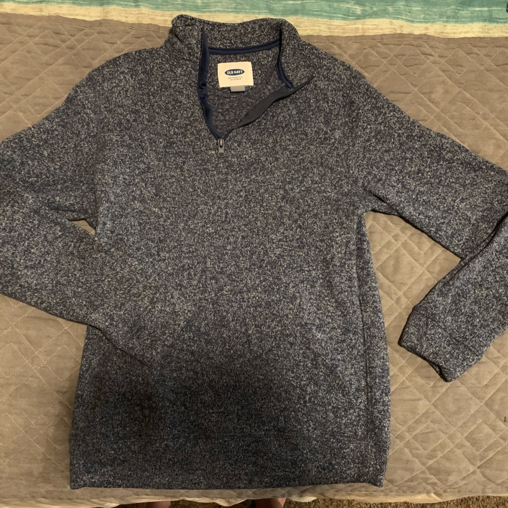 Old Navy Fleece Quarter-Zip Sweater